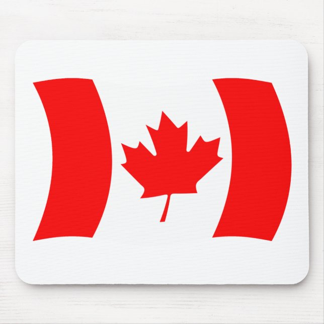 Tapis de souris Drapeau du Canada (Devant)