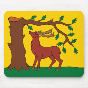 Tapis De Souris Drapeau du comté historique de Berkshire Mouse Pad