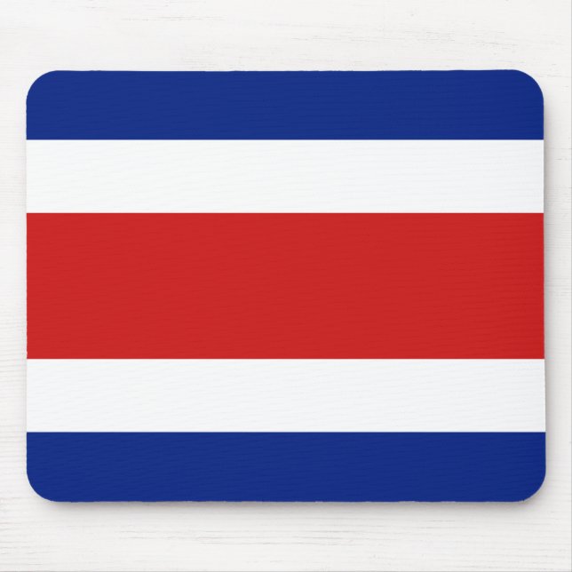 Tapis De Souris Drapeau du Costa Rica Mousepad (Devant)