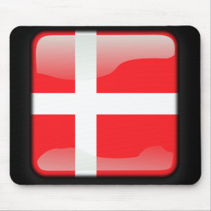 Tapis De Souris Drapeau du Danemark