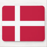 Tapis De Souris Drapeau du Danemark<br><div class="desc">Drapeau du Danemark</div>