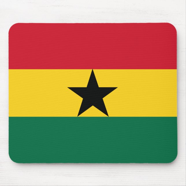 Tapis De Souris Drapeau du Ghana (Devant)
