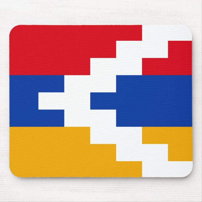 Tapis De Souris Drapeau du Haut-Karabagh (Devant)