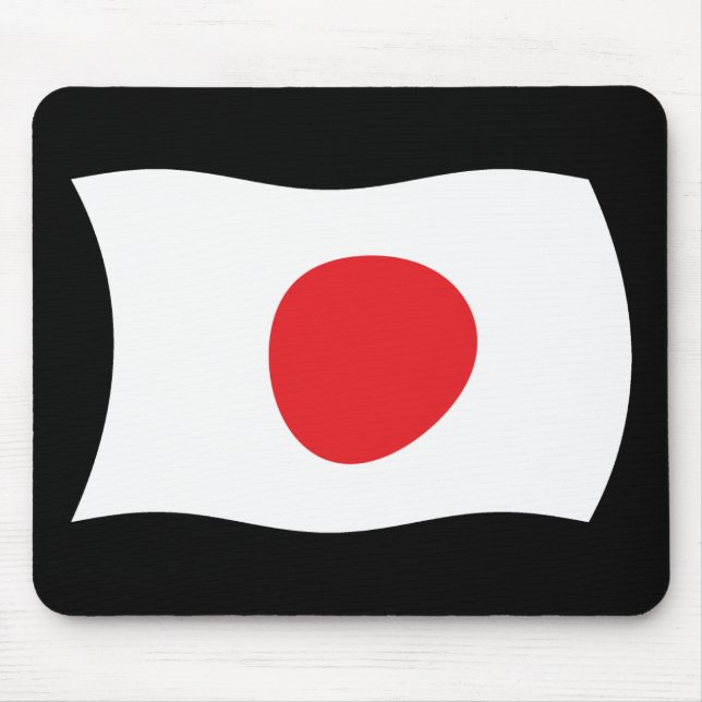 Tapis de souris Drapeau du Japon (Devant)
