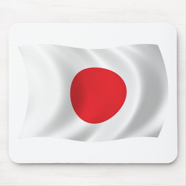Tapis de souris Drapeau du Japon (Devant)