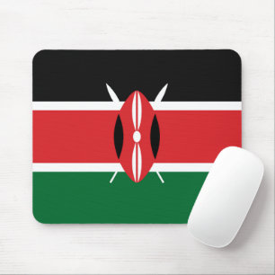Tapis De Souris Drapeau du Kenya
