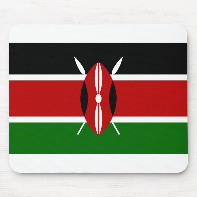 Tapis De Souris Drapeau du Kenya (Devant)