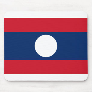 Tapis De Souris Drapeau du Laos