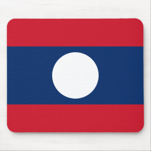 Tapis De Souris Drapeau du Laos