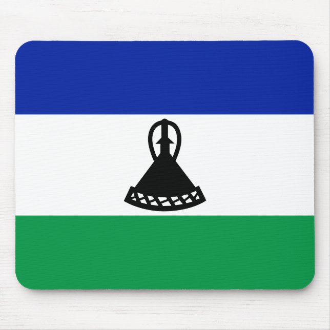 Tapis De Souris Drapeau du Lesotho (Devant)