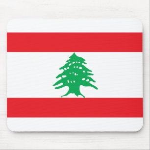 Tapis De Souris Drapeau du Liban