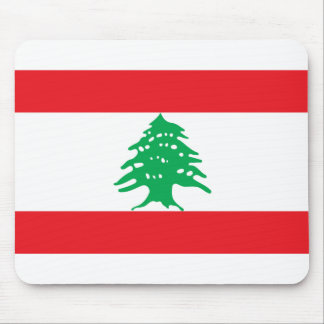 Tapis De Souris Drapeau du Liban