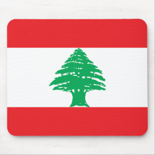 Tapis De Souris Drapeau du Liban