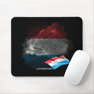 Tapis De Souris Drapeau du Luxembourg