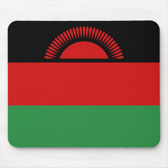 Tapis De Souris Drapeau du Malawi Mousepad (Devant)