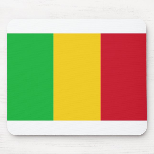 Tapis De Souris Drapeau du Mali (Devant)