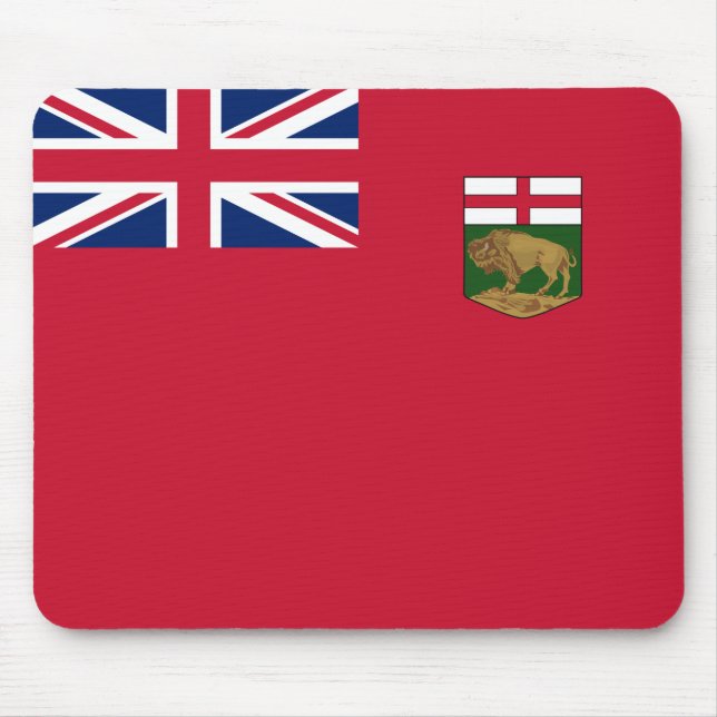 Tapis De Souris Drapeau du Manitoba (Devant)