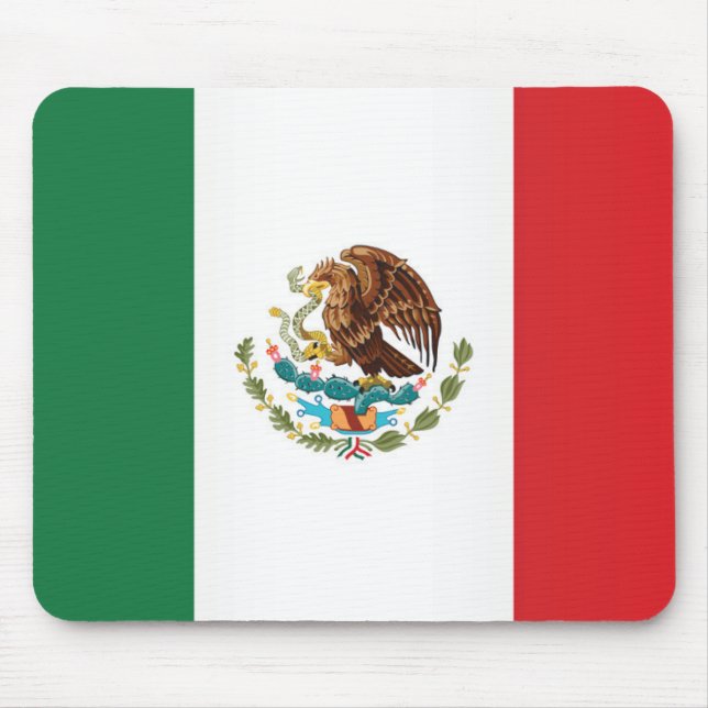 Tapis De Souris Drapeau du Mexique (Devant)
