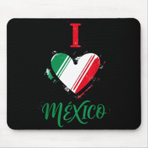 Tapis De Souris Drapeau du Mexique Fierté mexicaine Racines mexica