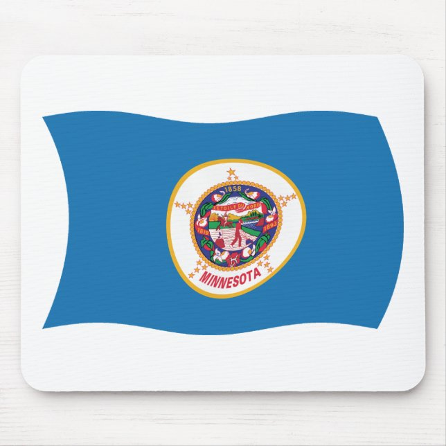 Tapis De Souris Drapeau du Minnesota Mousepad (Devant)