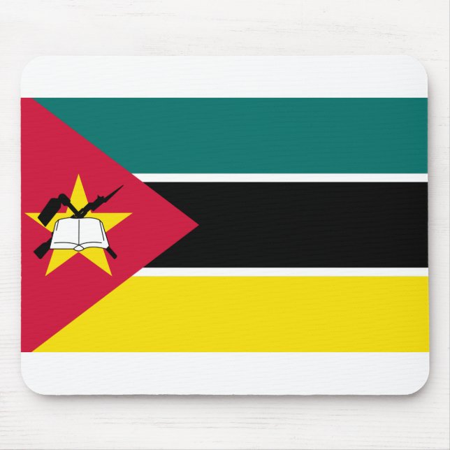Tapis De Souris Drapeau du Mozambique (Devant)