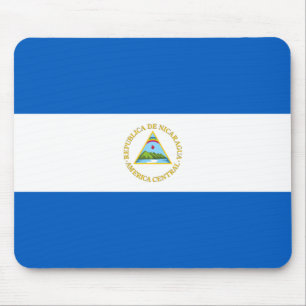 Tapis De Souris Drapeau du Nicaragua Mousepad