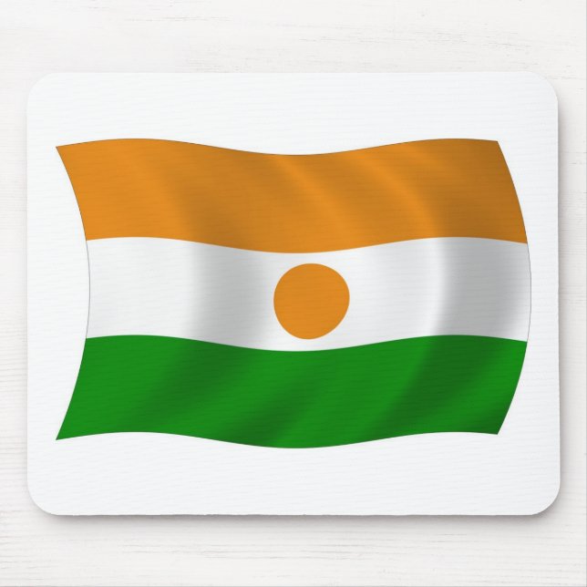 Tapis de souris Drapeau du Niger (Devant)