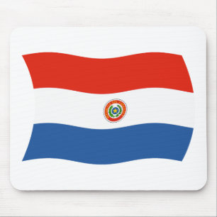 Tapis de souris Drapeau du Paraguay