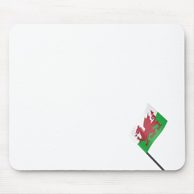 Tapis De Souris Drapeau du Pays de Galles (Devant)