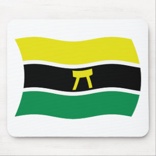 Tapis de souris Drapeau du peuple Ashanti