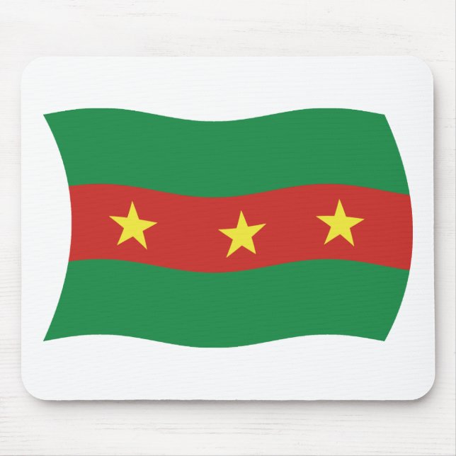 Tapis de Souris Drapeau du Peuple Ewe (Devant)
