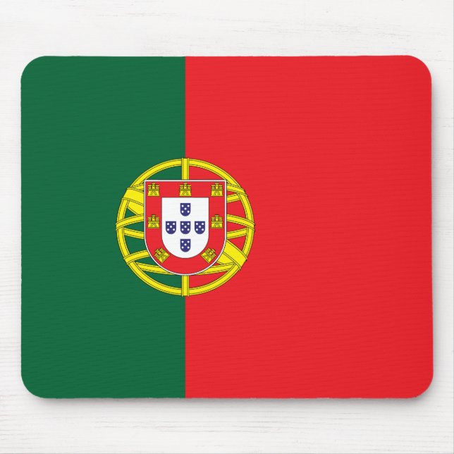 Tapis De Souris Drapeau du Portugal (Devant)