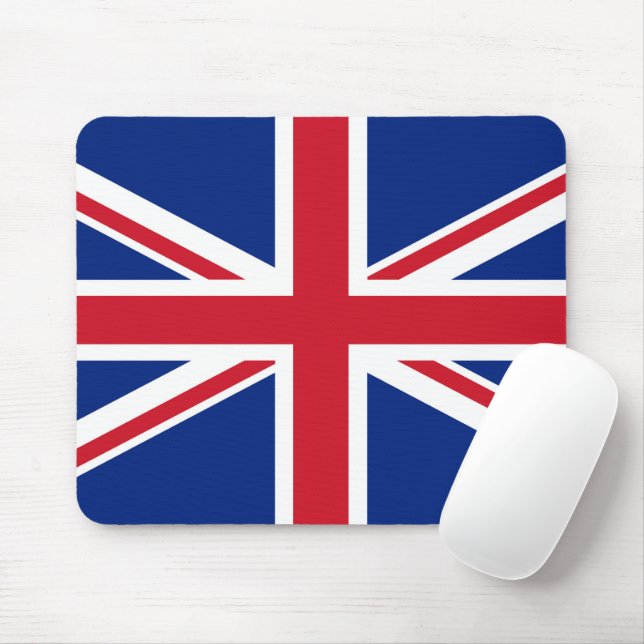 Tapis De Souris Drapeau du Royaume-Uni (Avec souris)