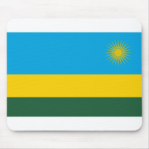 Tapis De Souris Drapeau du Rwanda