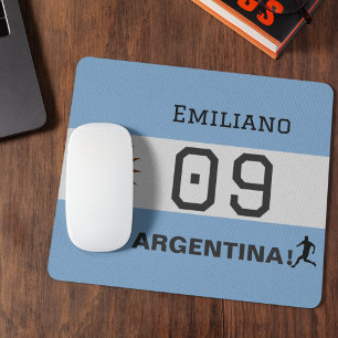 Tapis De Souris Drapeau du soleil Albiceleste Graphique athlète