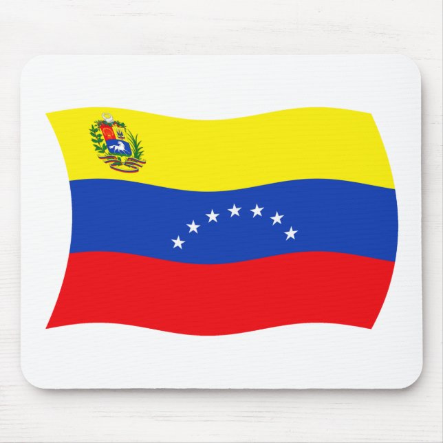 Tapis de souris Drapeau du Venezuela (Devant)