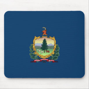 Tapis De Souris Drapeau du Vermont (États-Unis)