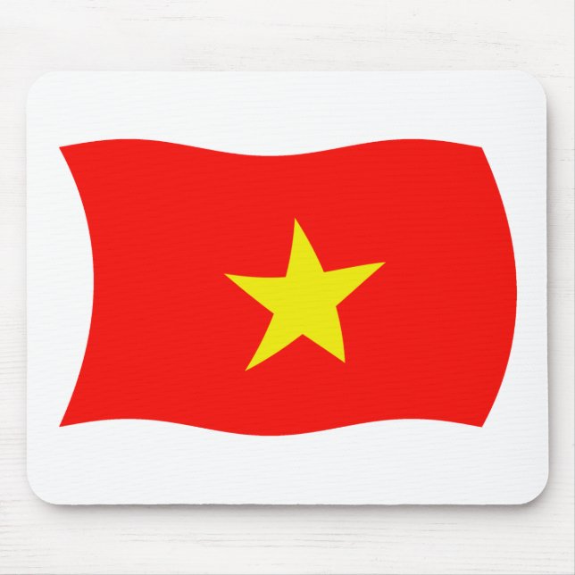Tapis de souris Drapeau du Viêt Nam (Devant)
