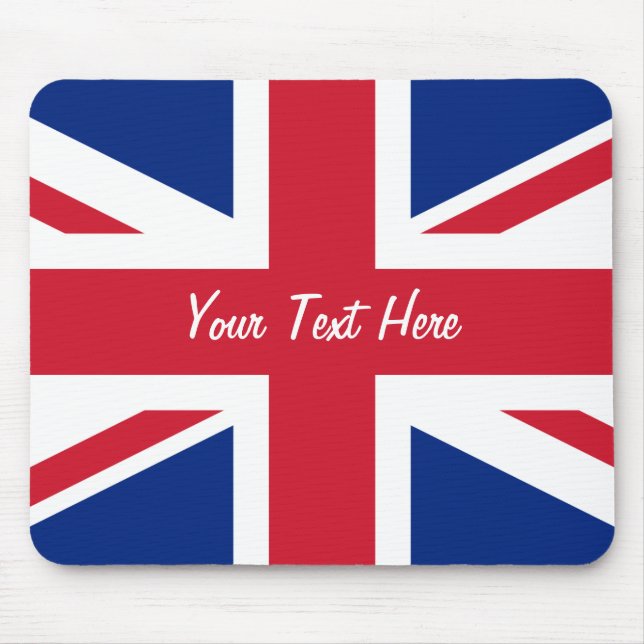 Tapis De Souris Drapeau d'Union Jack de coût bas de la (Devant)