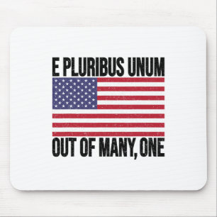 Tapis De Souris Drapeau E Pluribus Unum Usa pour femmes hommes