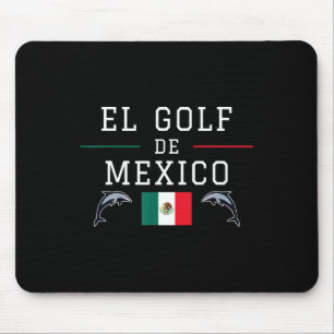 Tapis De Souris Drapeau El Golfo De México Golfe Vintage Du Mexiqu