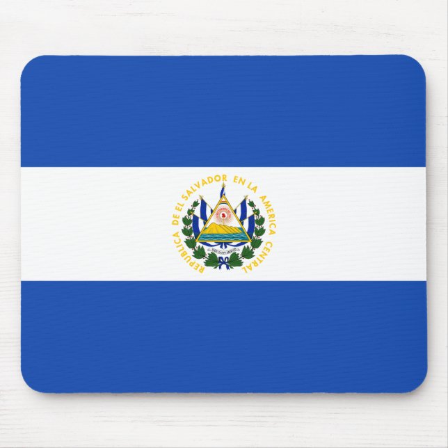 Tapis De Souris Drapeau El Salvador (Devant)