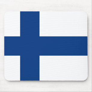 Tapis De Souris Drapeau finlandais