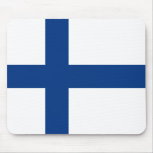Tapis De Souris Drapeau finlandais (Finlande)