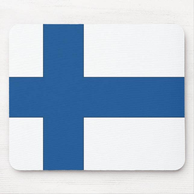 Tapis De Souris Drapeau Finlande (Devant)