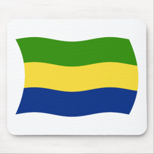 Tapis de souris Drapeau Gabon