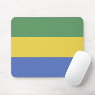 Tapis De Souris Drapeau Gabon