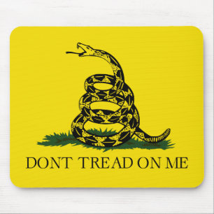Tapis De Souris Drapeau Gadsden Ne me marche pas dessus