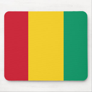 Tapis De Souris Drapeau Guinée