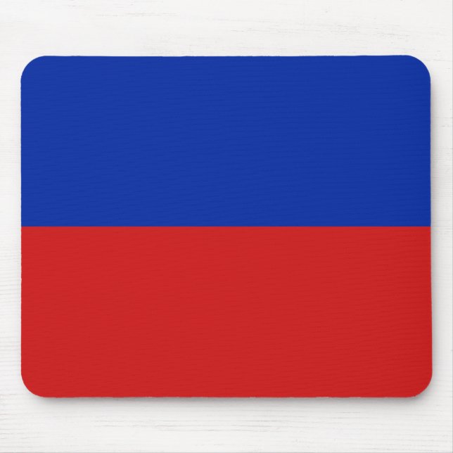 Tapis De Souris Drapeau Haïti Mousepad (Devant)